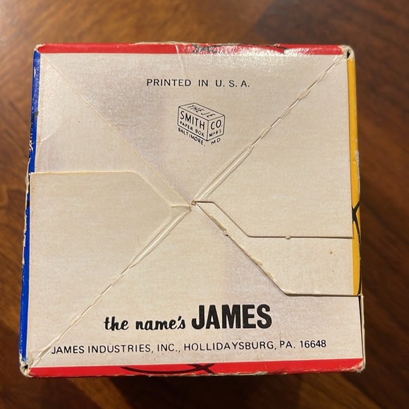 VINTAGE JAMES INDUSTRIES, INC SILVER SLINKY TOY WITH ORIGINAL BOX - CLASSIC! - Picture 7 of 12
